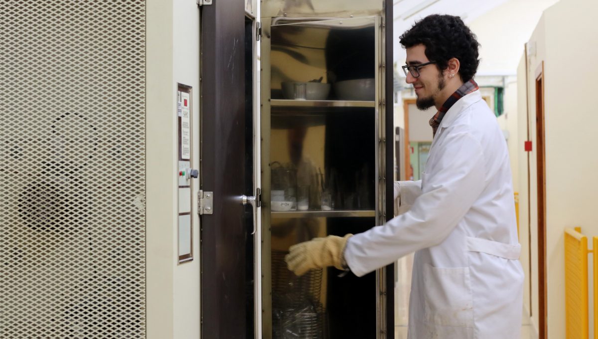 Sergi Bujosa: «Faig recerca sobre hidrogels supramoleculars»