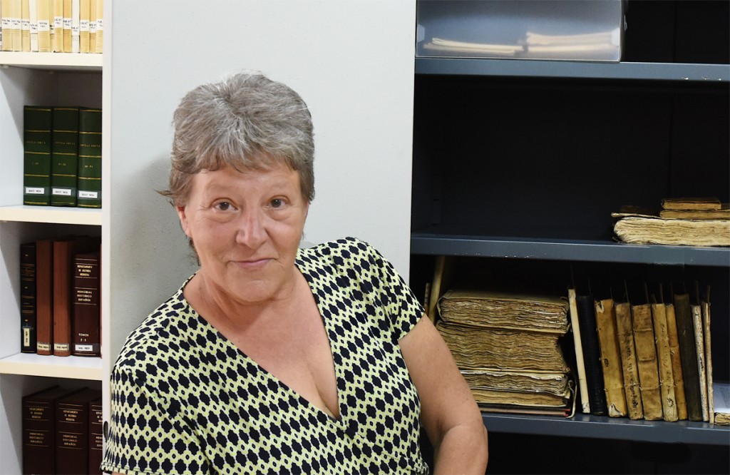 Ana María Rodríguez, cap de fons antic de la UIB