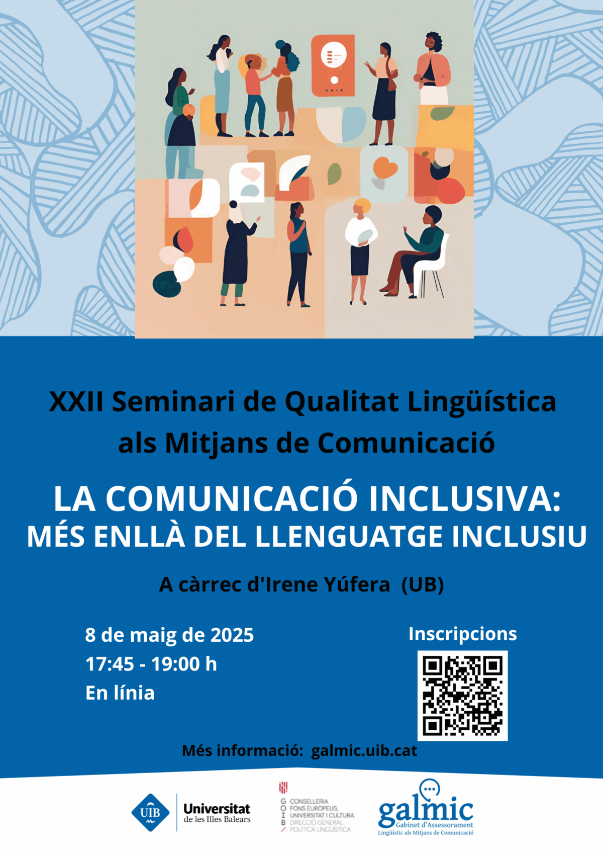 XXII Seminari de Qualitat Lingüística als Mitjans de Comunicació: «Comunicació inclusiva: més enllà del llenguatge inclusiu»