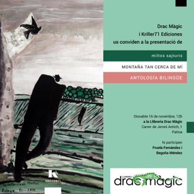 Presentació de l’antologia Montaña tan cerca de mí (Miltos Sajturis)