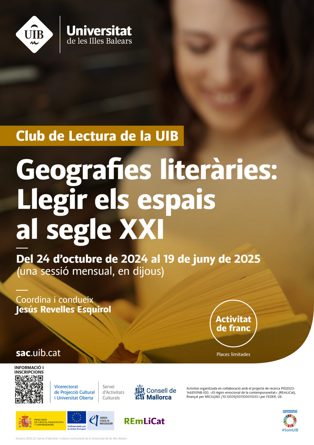 Col·laboració del projecte REmLiCat amb el Club de Lectura de la UIB