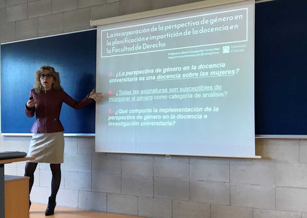 Primer seminario sobre perspectiva de género en la docencia en Derecho en la UIB, a iniciativa del LIDIB